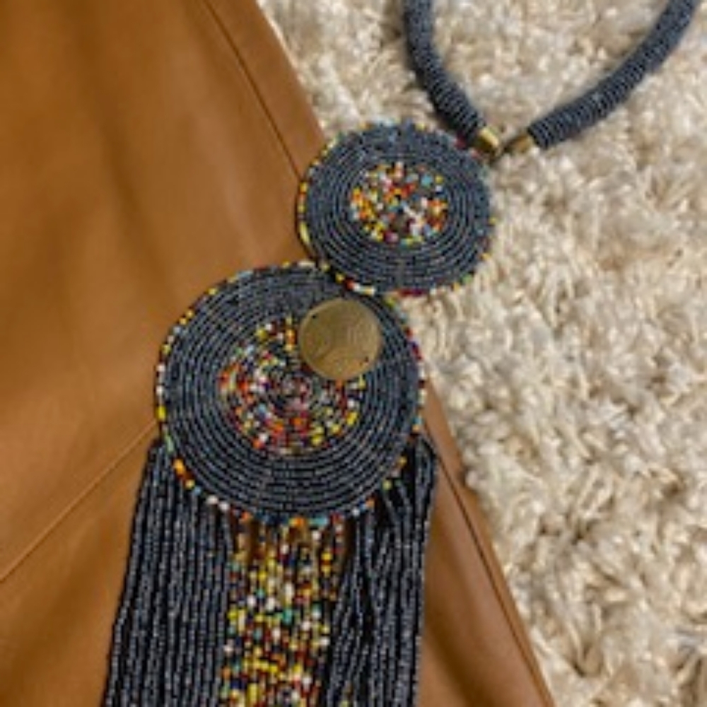 Multi-colored Bohemian Necklace